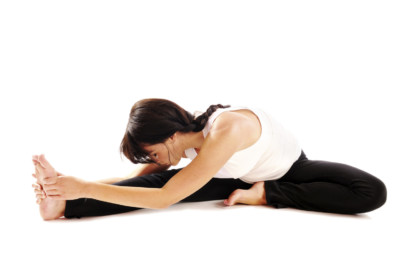 Yoga Pilates Single Leg Stretch